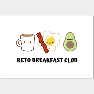 Keto Breakfast Club Posters and Art